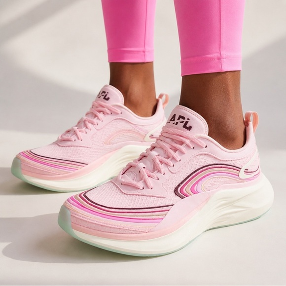 APL Shoes - APL Women's Streamline Pink/Burgundy Sneakers